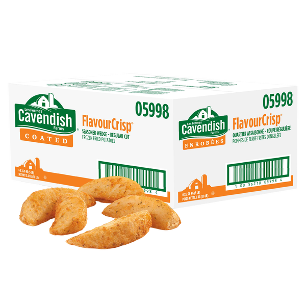 Frozen Tuscan Herb Wedge Potato (Cavendish Farms)