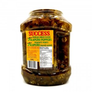 Sliced Green Jalapeños (Success)