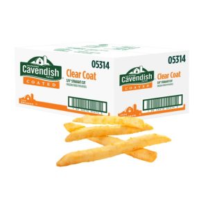 Frozen Clear Coat 3/8-in Straight Cut Fries (Cavendish Farms)