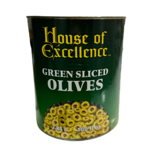 Sliced Green Olives (House Of Excellence)