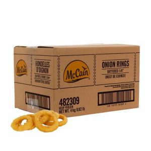 Frozen Tempura Battered Onion Rings (McCain)