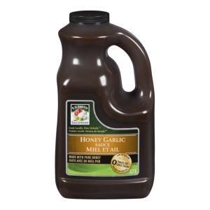 E.D. Smith honey garlic sauce jug