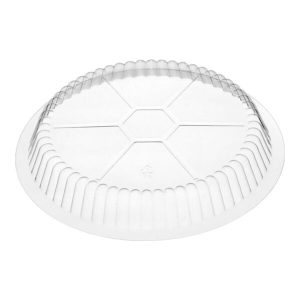 7 inch round plastic dome lid