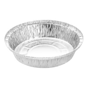 7 inch round aluminum container