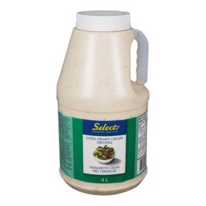 Select extra creamy Caesar dressing jug